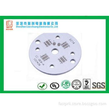 1.6 mm Round Aluminium pcb black silkscreen 1 layer ISO1400